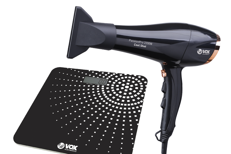 Hair Dryers with narrow concentrators and powerful motors VOX Electronics