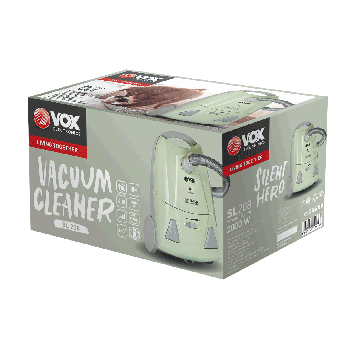 Vacuum cleaner SL 208