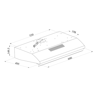 Aspirator TRD 660 BR 