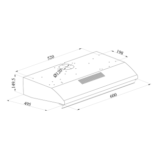 Aspirator TRD 660 W