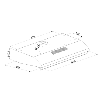 Aspirator TRD 660 W 