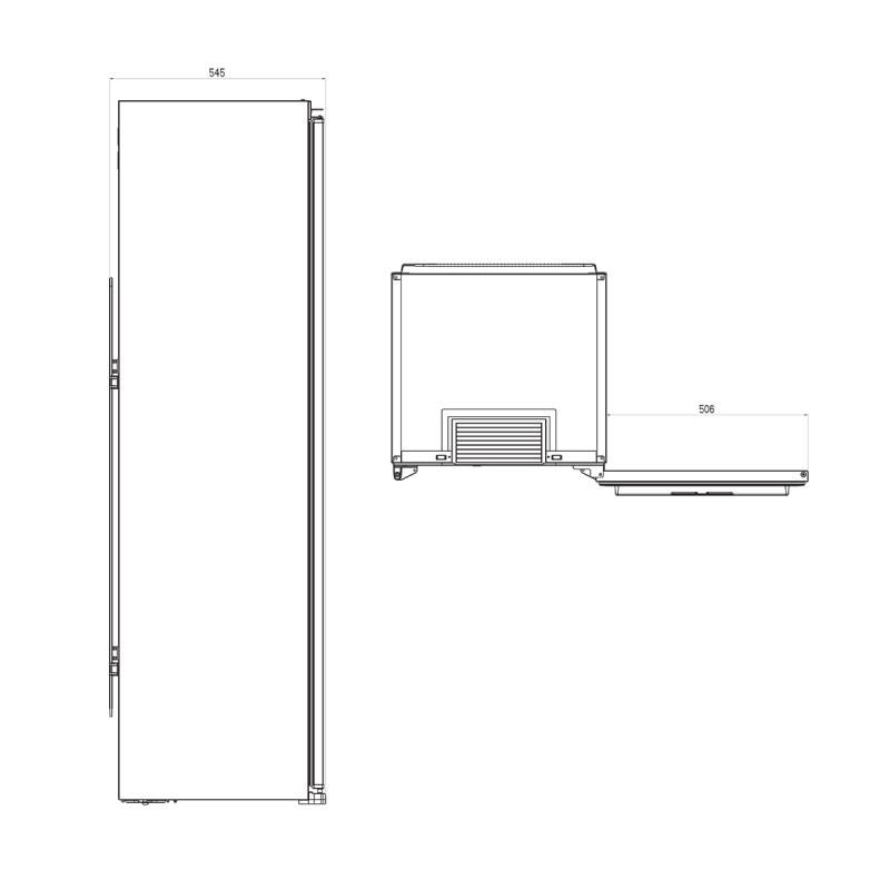 Built-in freezer IVF 2790 E 