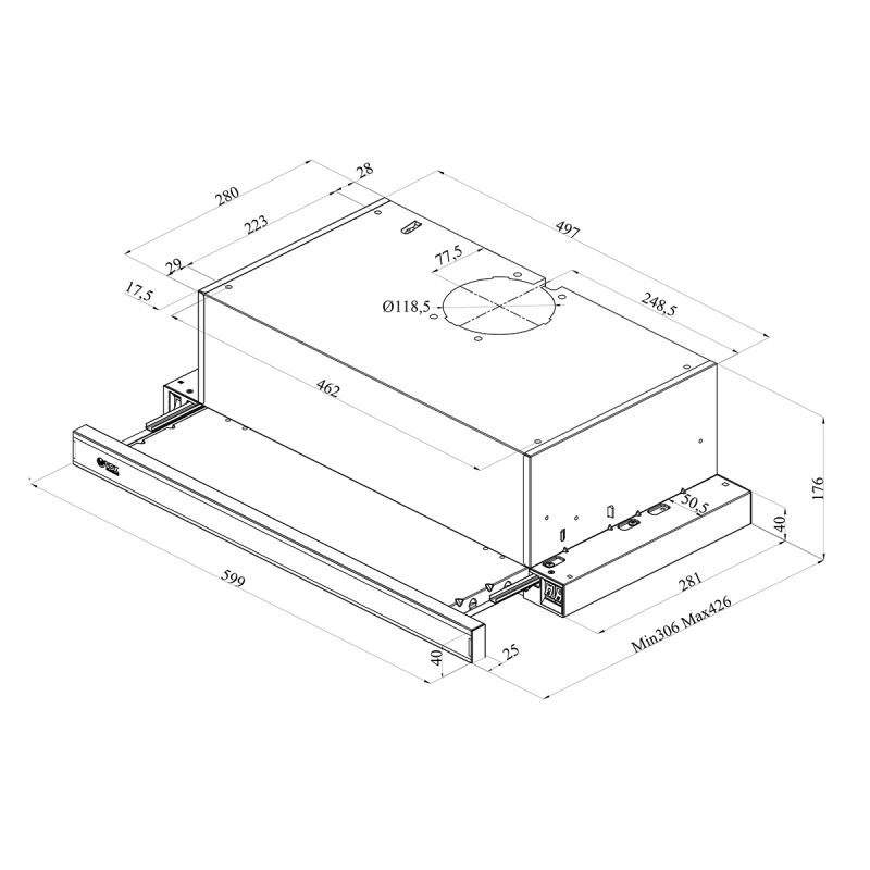 Aspirator PIO 650 GL 