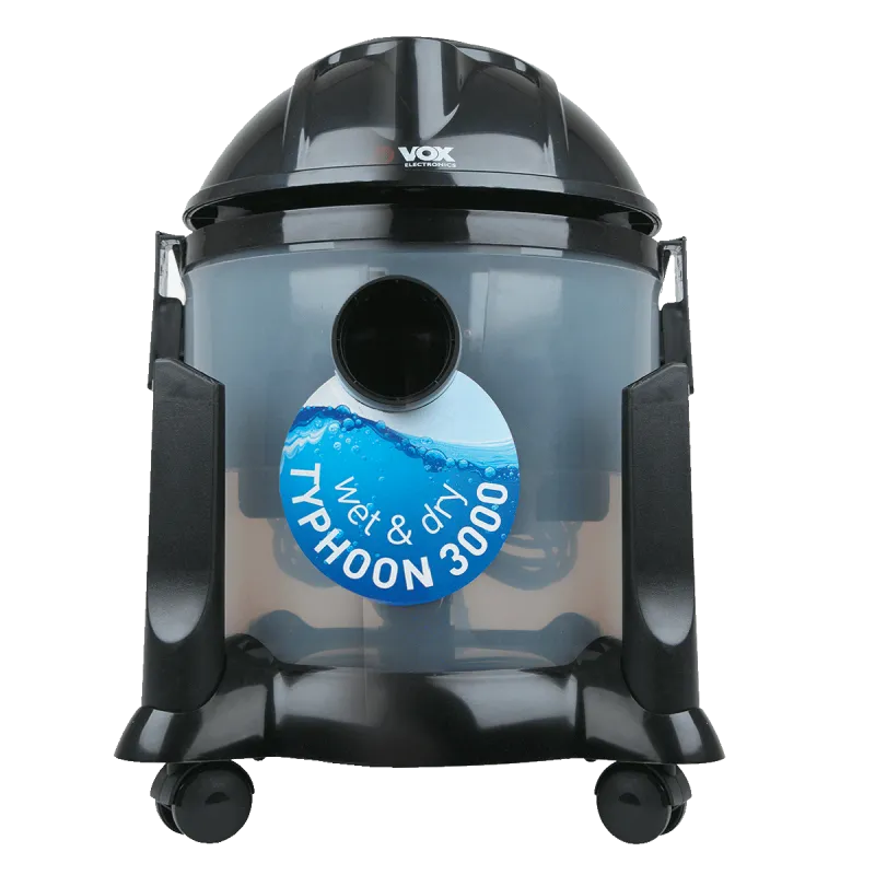 Vacuum cleaner  TYPHOON 3000 Black 